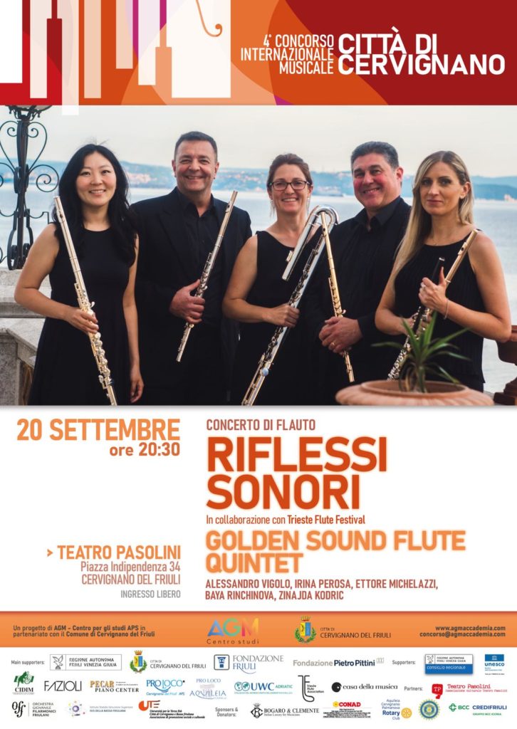 Concerto di Flauto Riflessi Sonori a Cervignano il 20-09-2025