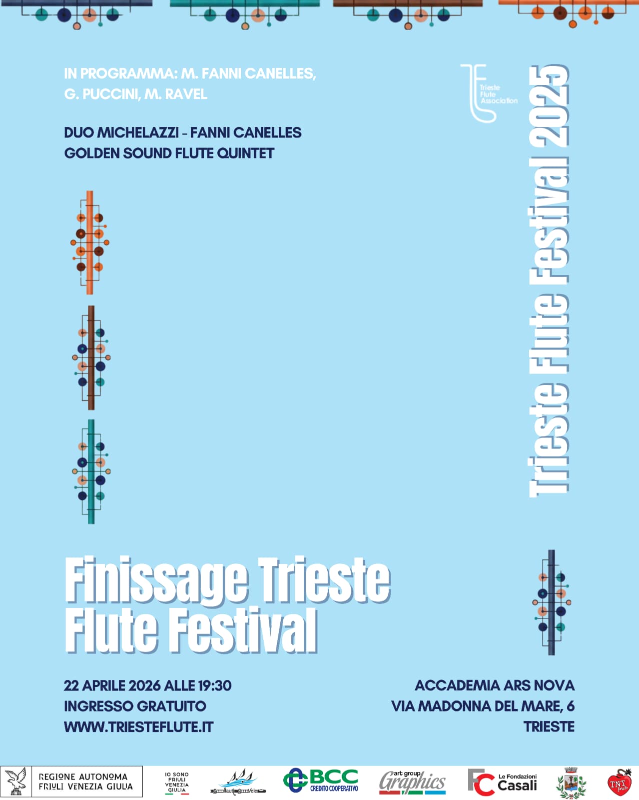 Locandina_Finissage Finissage Trieste Flute Festival 2025
